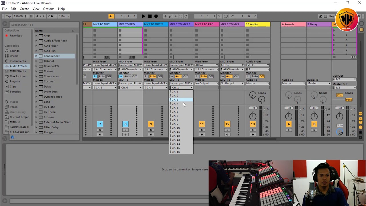 TUTORIAL MEMBUAT PROJECT LAUNCHPAD di ABLETON PART 1