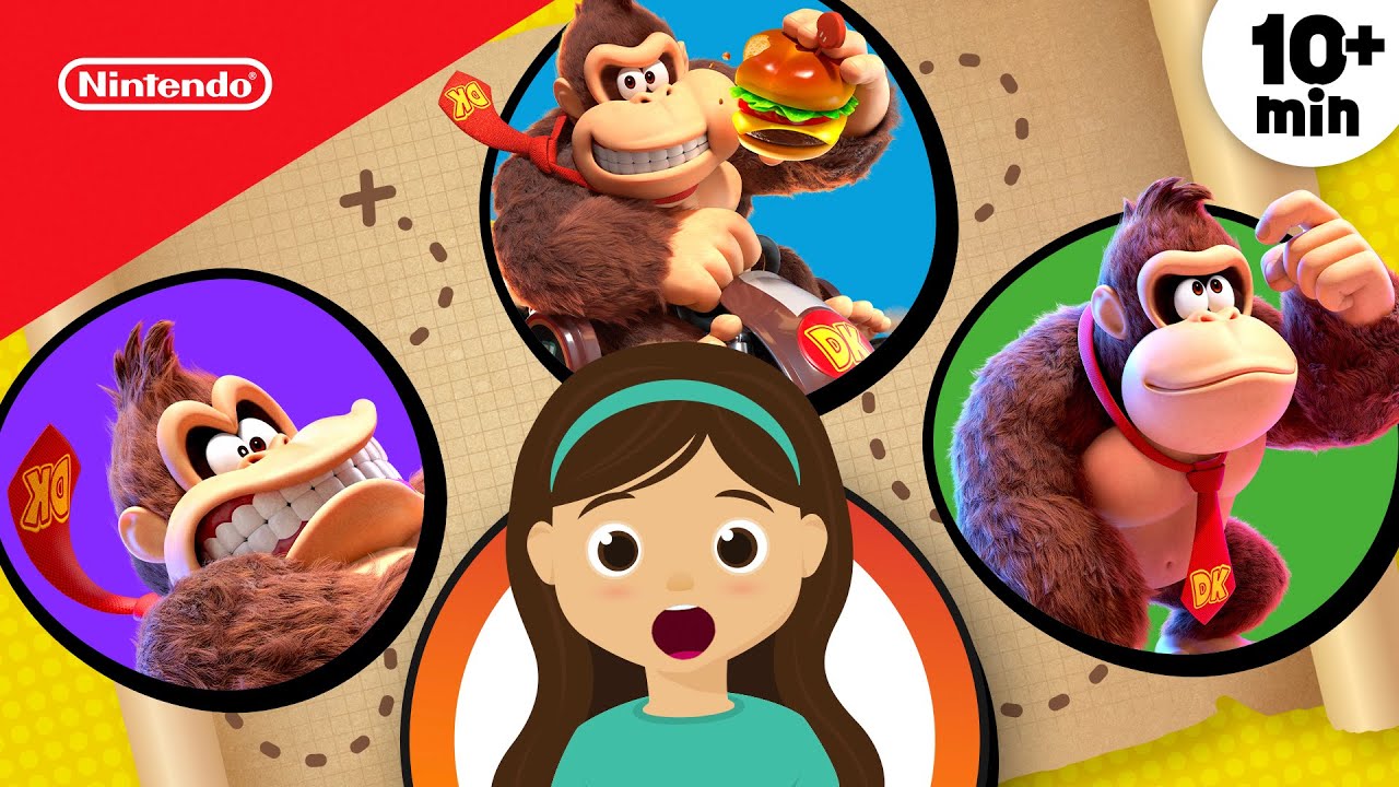 Donkey Kong Scavenger Hunt For Kids 🔎 Can You Find Them All? 🤔 | Play Nintendo