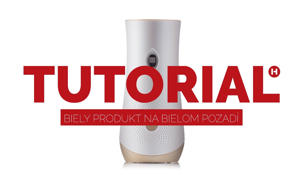 Produktová fotografia. Fotenie bieleho produktu na bielom pozadí + uprava fotky