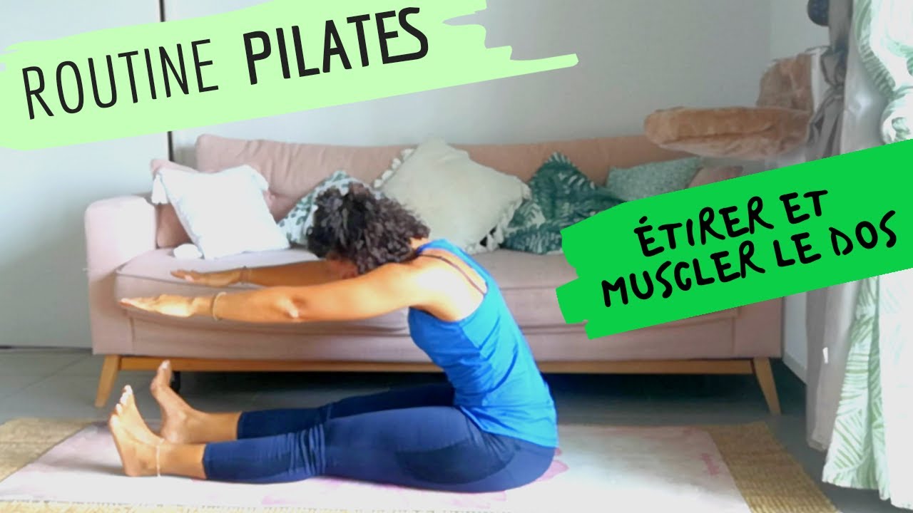 Pilates à la maison : routine pour le #dos