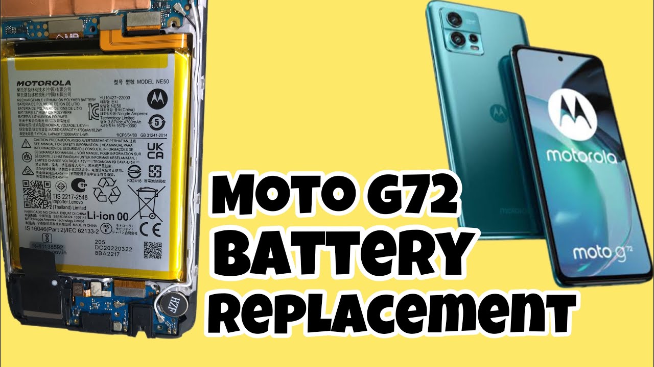 Moto G72 battery replacement | how to change moto g72 battery #repair #new #moto 