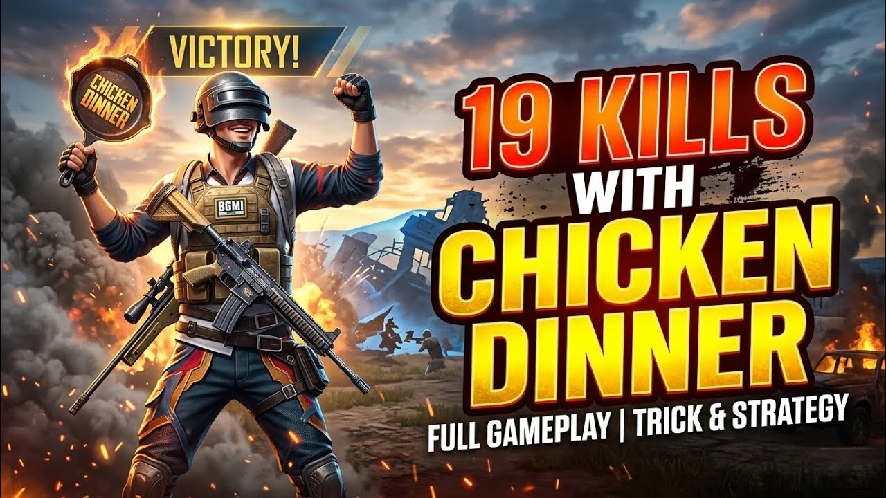 19 KILLS! IS THIS A NEW RECORD? 😱 (Full Gameplay - Chicken Dinner)