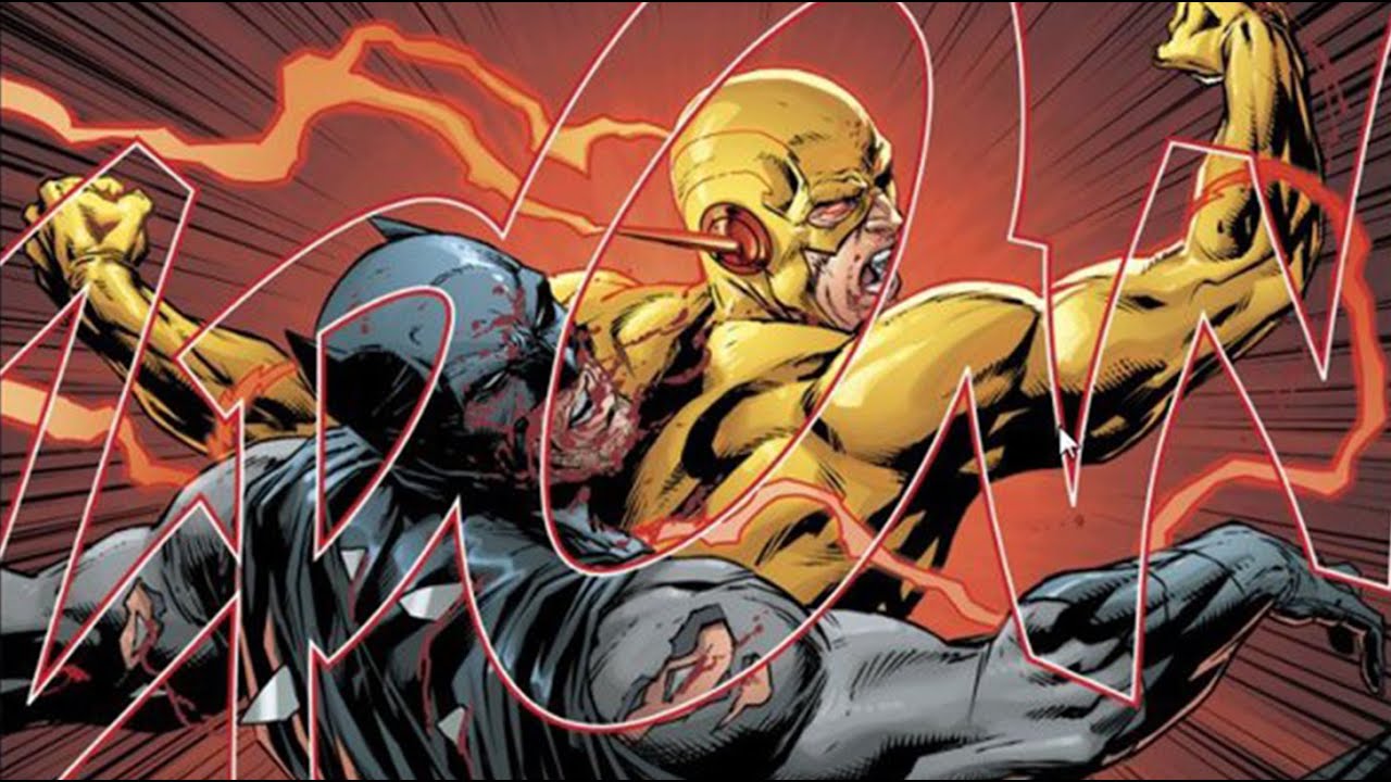 Reverse Flash Fights Batman