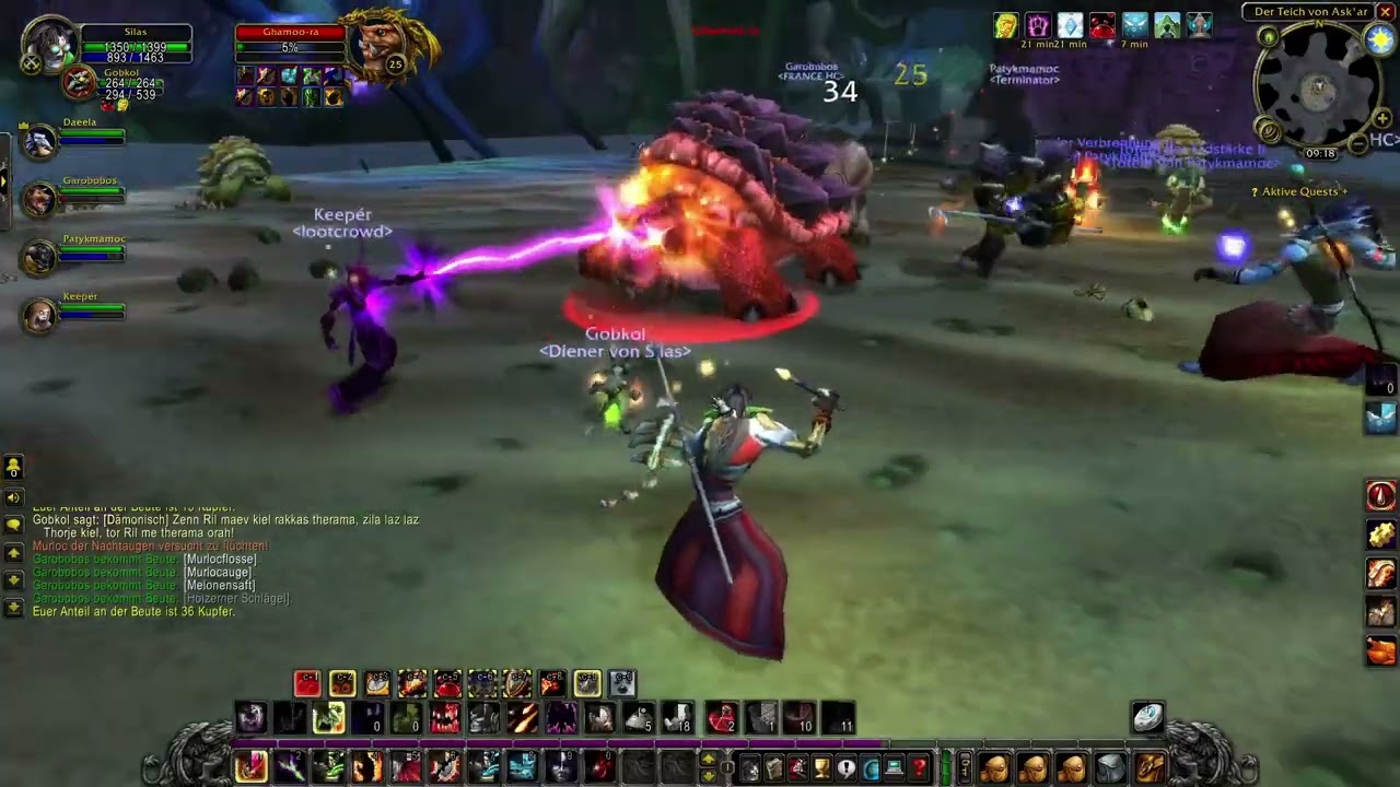 WoW Hardcore Self Found – Blackfathom Tiefe Full Run | Hexenmeister Dungeon | Estriath