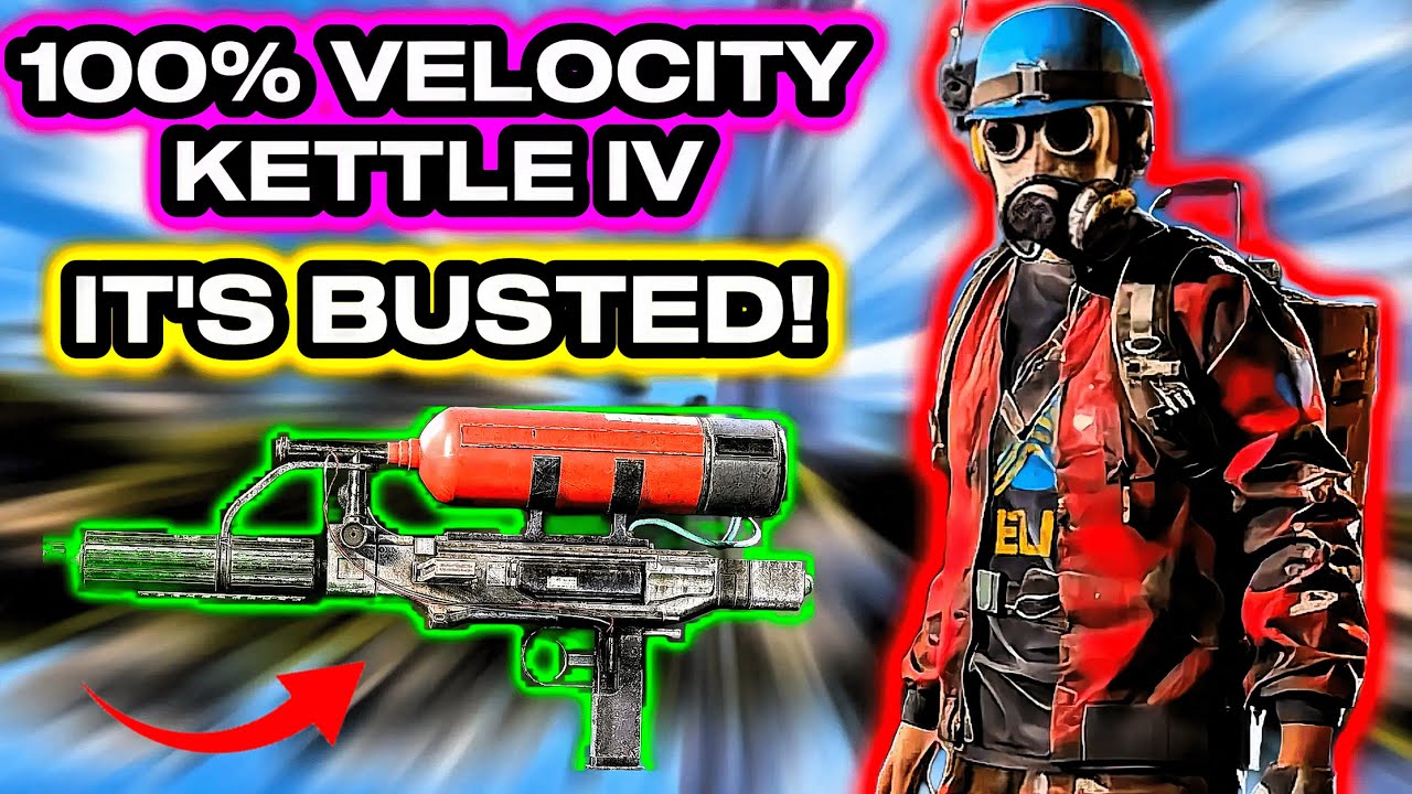 100% BULLET VELOCITY KETTLE IV IS AMAZING | ARC RAIDERS