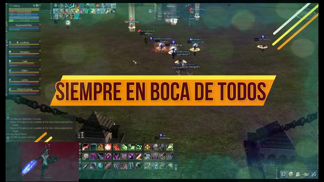 Lineage 2 erisx25 ForeverTeam Intocables!