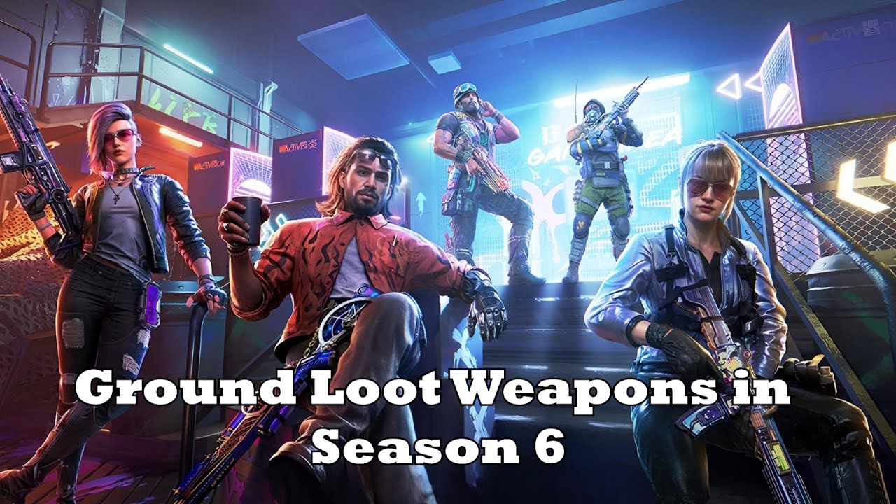 Chek Your FV Ground Loot Weapons in call of duty mobile next Season 6