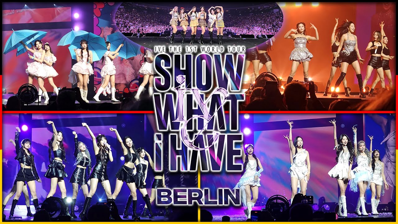 IVE (아이브) - SHOW WHAT I HAVE 1st World Tour in BERLIN | Full Concert Fancam Uber Arena - 240610