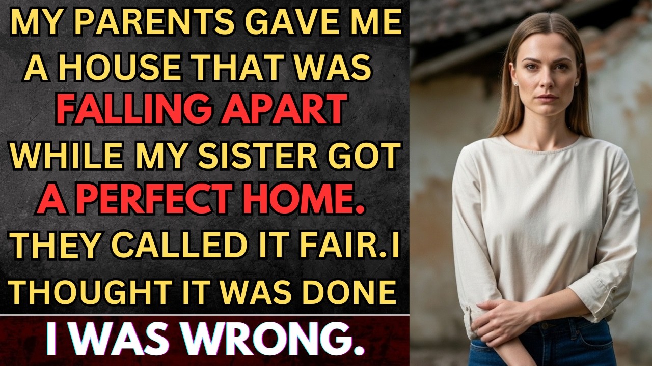 My Parents Gave Me a House Near Collapse — My Sister Got the New Apartment. Everything Changed