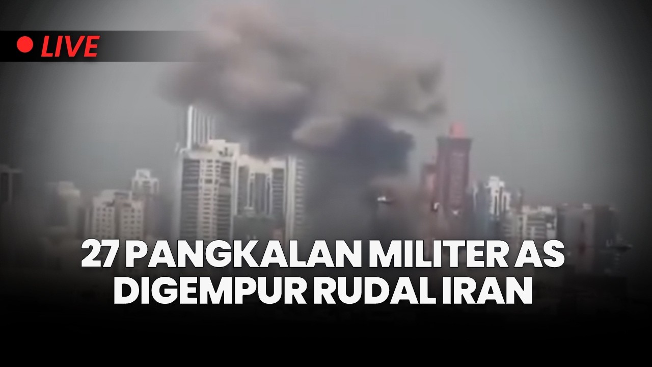 🔴Serangan Iran Tiada Henti! Gempur 27 Pangkalan AS di Timur Tengah: 137 rudal dan 209 drone