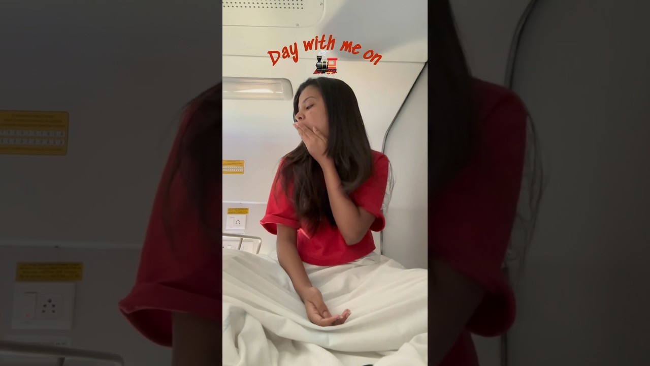 A Day on Train🚂 Travelling vlog l Siblings Tour #diml #trainjourney #collegelife #aiims #minivlog