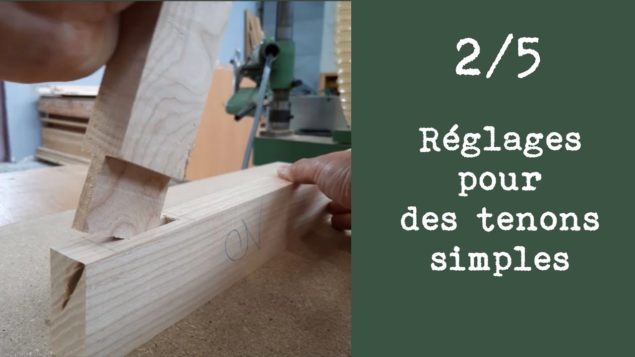 Comment régler une tenonneuse à dérouleurs ?