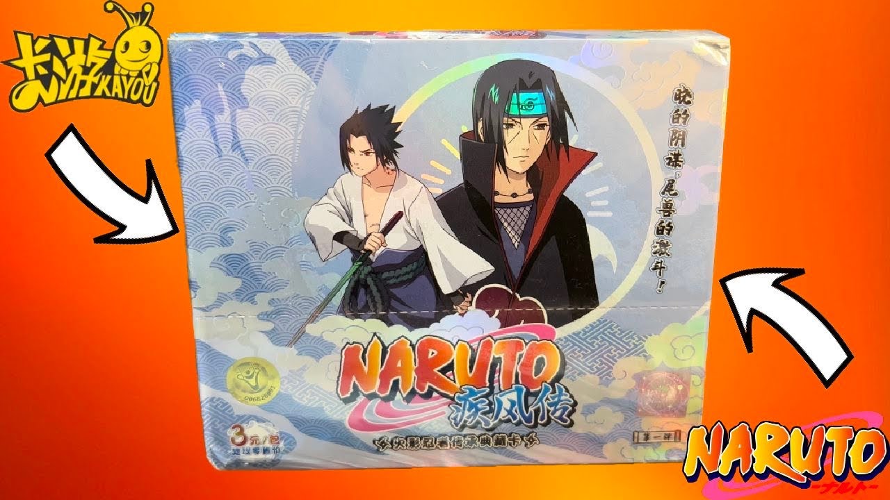 ЛУЧШИЕ КАРТЫ НАРУТО?! 😮 Открываю коробку с бустерами Naruto Kayou! (Уровень 2.5)