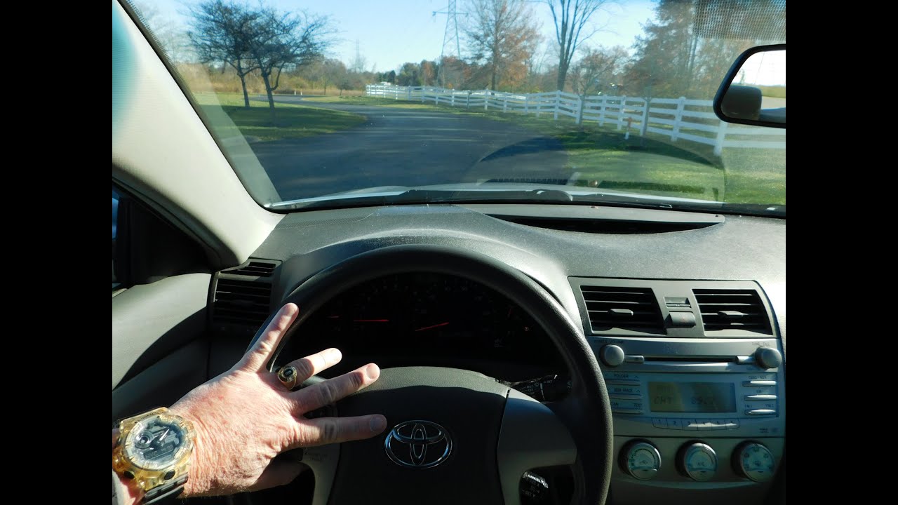 Приятный 10-мильный тест-драйв на этой Toyota Camry LE 4 Cylinder 2009 года — комфорт и плавность...