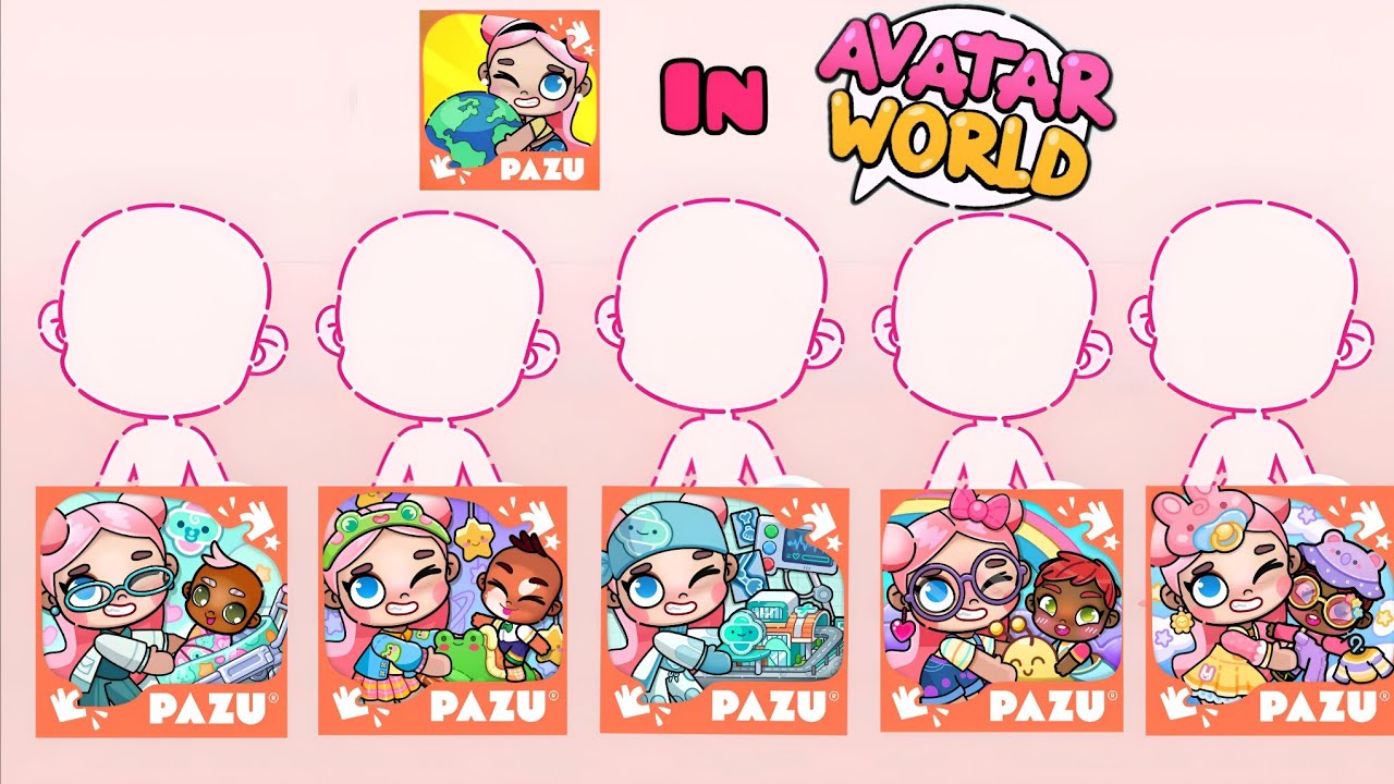 How To Make Avatar World Update Logo 💖🩷 in Avatar World! 