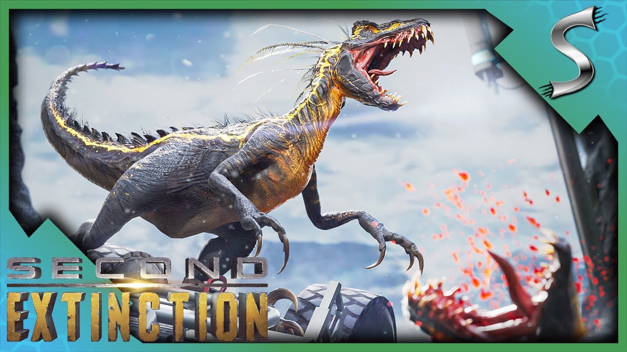 A CRAZY NEW DINOSAUR GAME IS HERE! - Second Extinction Gameplay