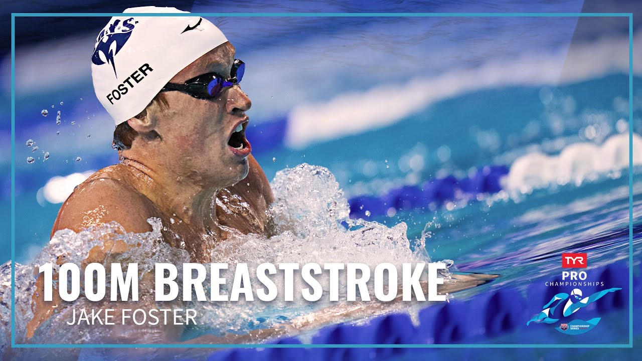 Jake Foster Breaks 1 Minute For Victory in Men's 100M Breaststroke | 2023 TYR Pro Championships