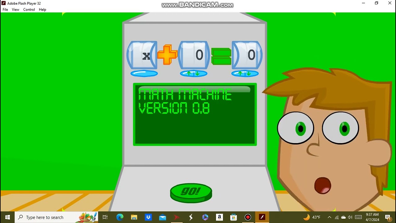 The Math Machine (game by jacknjellify) Gameplay