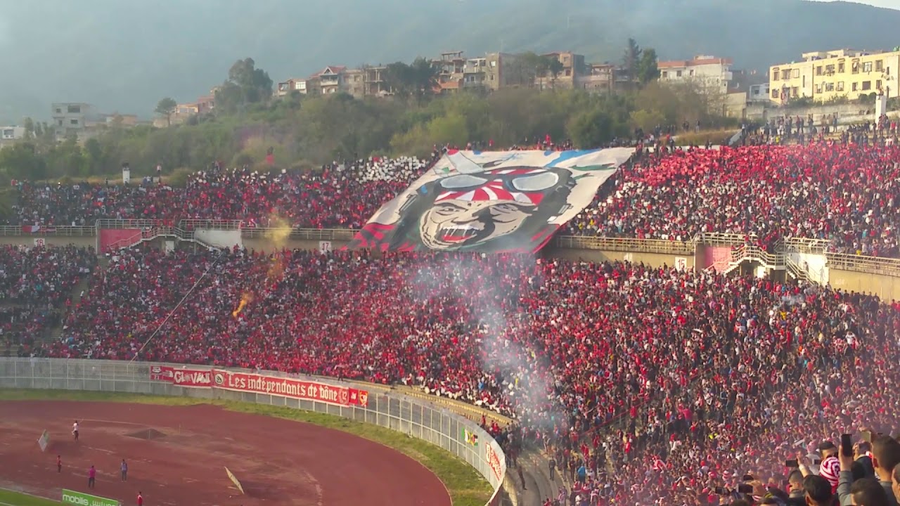 Tifo les indépendants de bône usma annaba 19/02/2019 coupe d'algérie