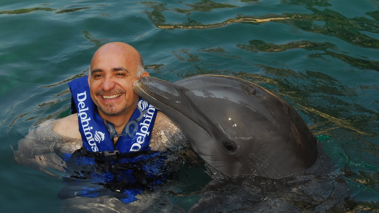 Nadando con Delfines. Año 2000