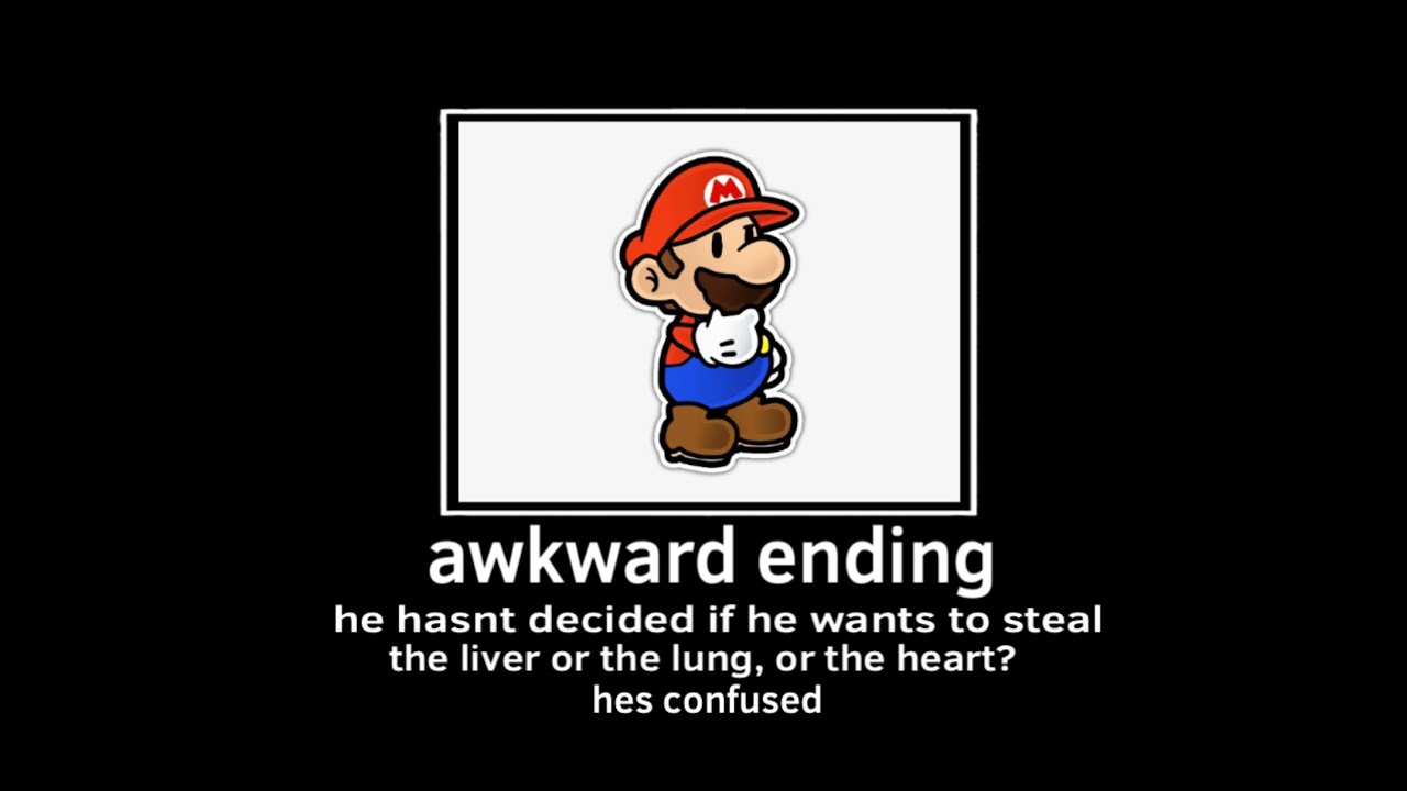 Mario steals your liver ending’s 2