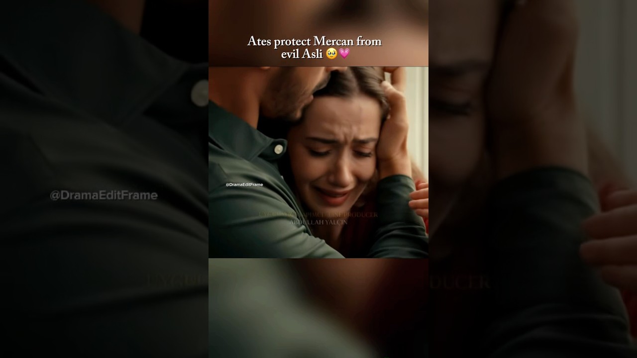 Ates protect Mercan from evil Asli 🥹💗 #arafta #ateş #mercan #turkishseries #trending