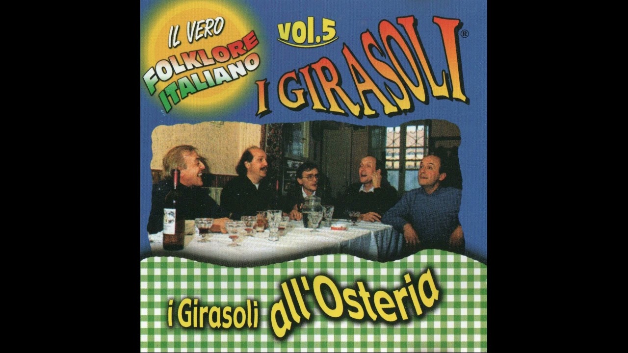 ALLA SALUTE canzone polca- I GIRASOLI