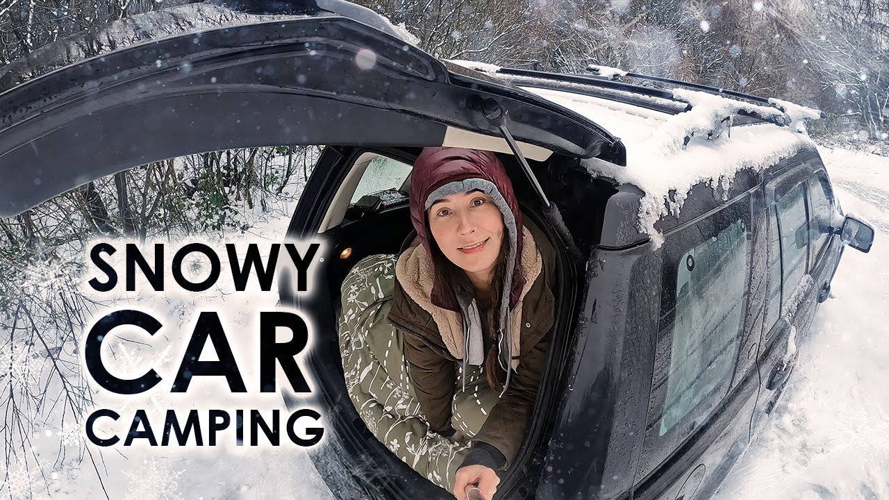 Sleeping in my Car in the Snow • Hello Rover :)
