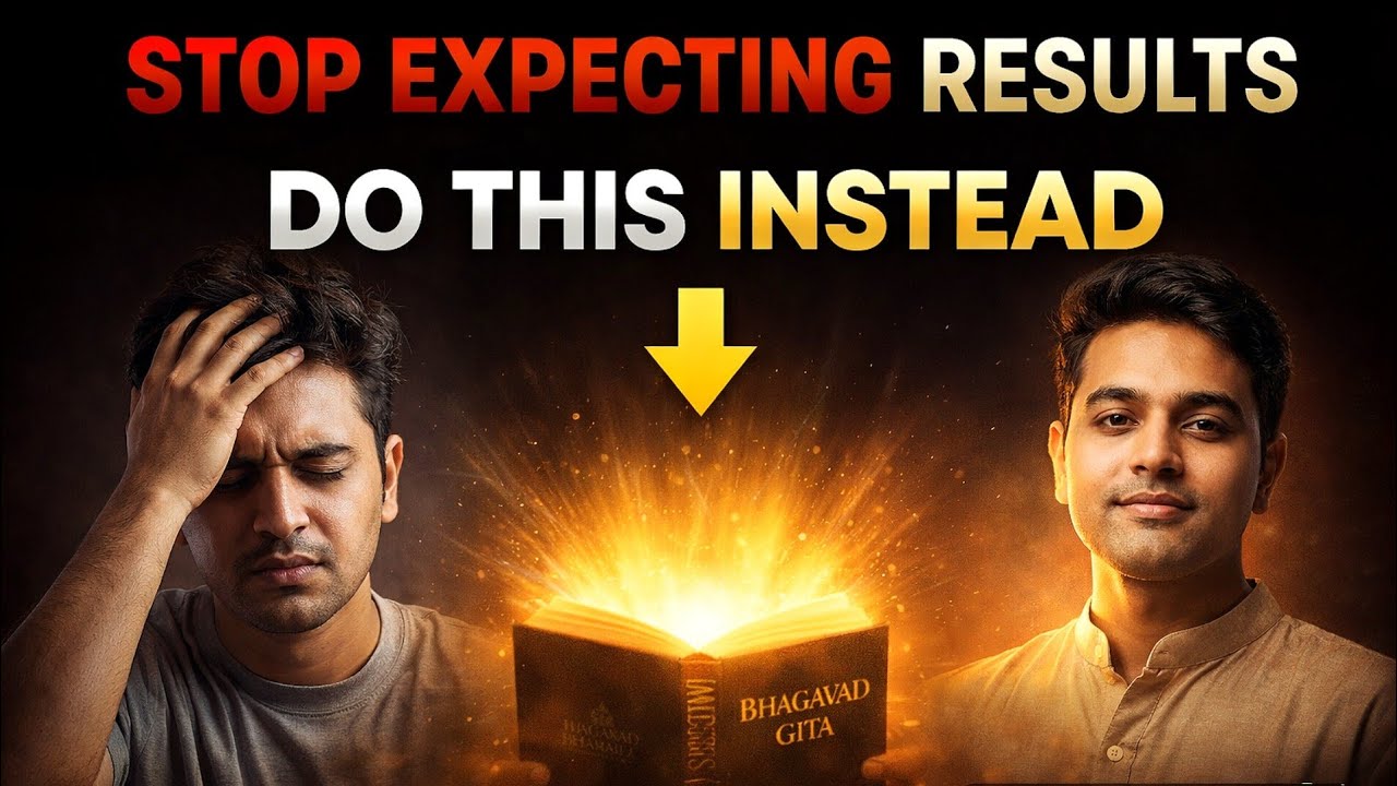 “Stop Expecting Results – Do THIS Instead (Bhagavad Gita Truth)”