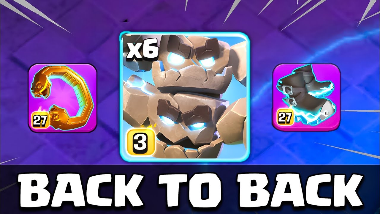 I Tried Thrower + Meteor Golem for Rank Push... Here's the Result! | Th18 All Legend Attacks