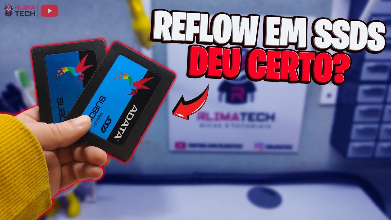 SSDS com DEFEITO, CONSEGUI RECUPERAR? (+SOMOS 9K)