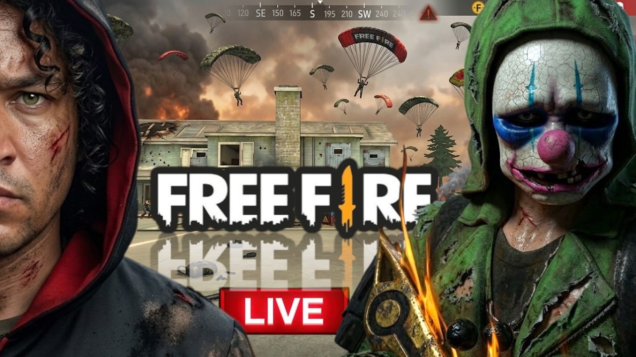 Free Fire en Directo buscando el rango Deseado