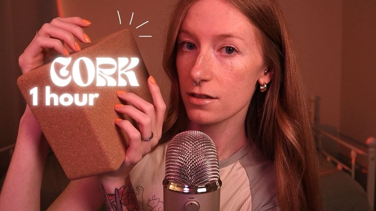 Background ASMR ⏳ Cork sounds to study, work, relax, sleep (1 HOUR)
