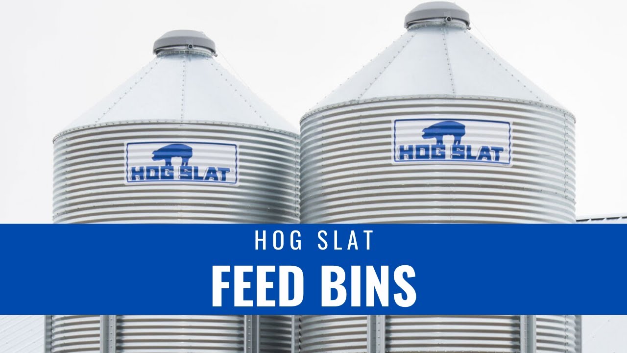 Hog Slat Feed Bins