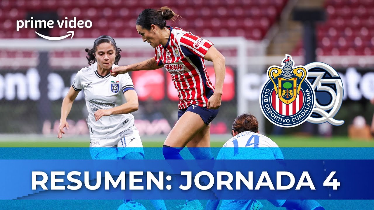 RESUMEN Y GOLES: Chivas Femenil vs Querétaro | Jornada 4 Clausura 2026