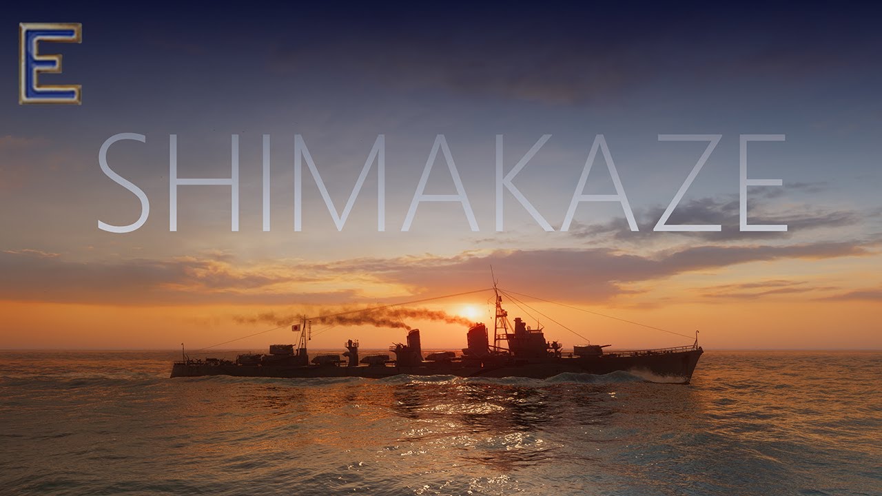 World of Warships - Shimakaze: how i received expert badge with 8km f3 torpedoes