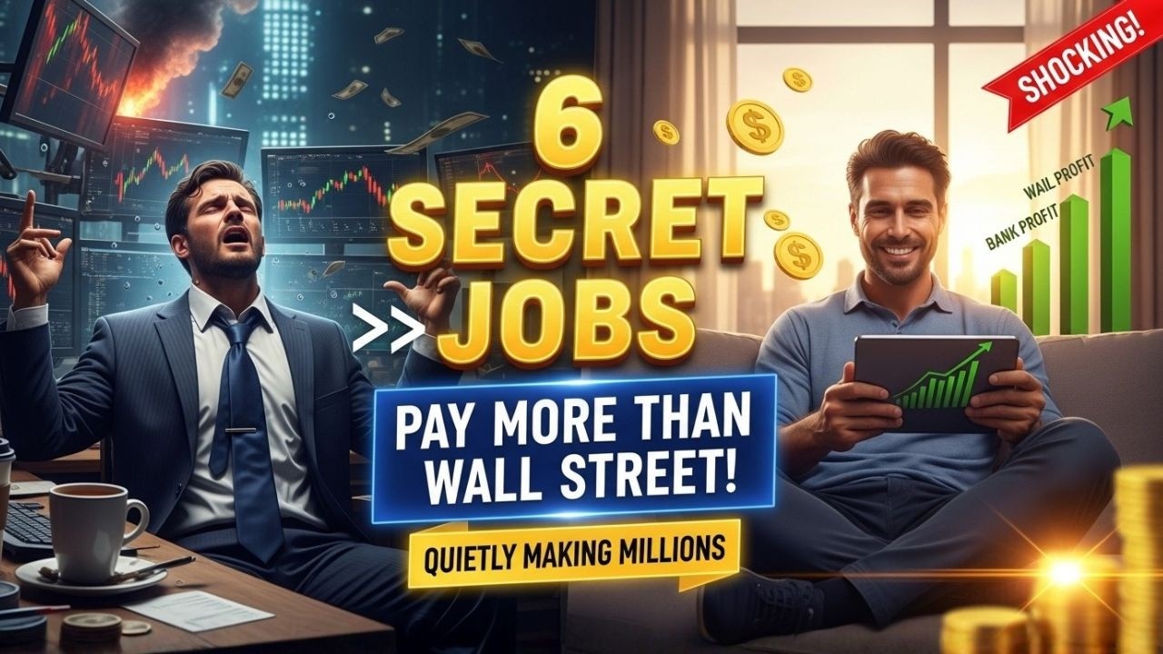 The 6 Secret Jobs That Quietly Pay More Than Wall Street