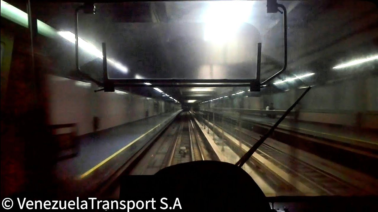 Metro de Caracas | Tramo La Yaguara - Carapita en Alstom S1 (2024)