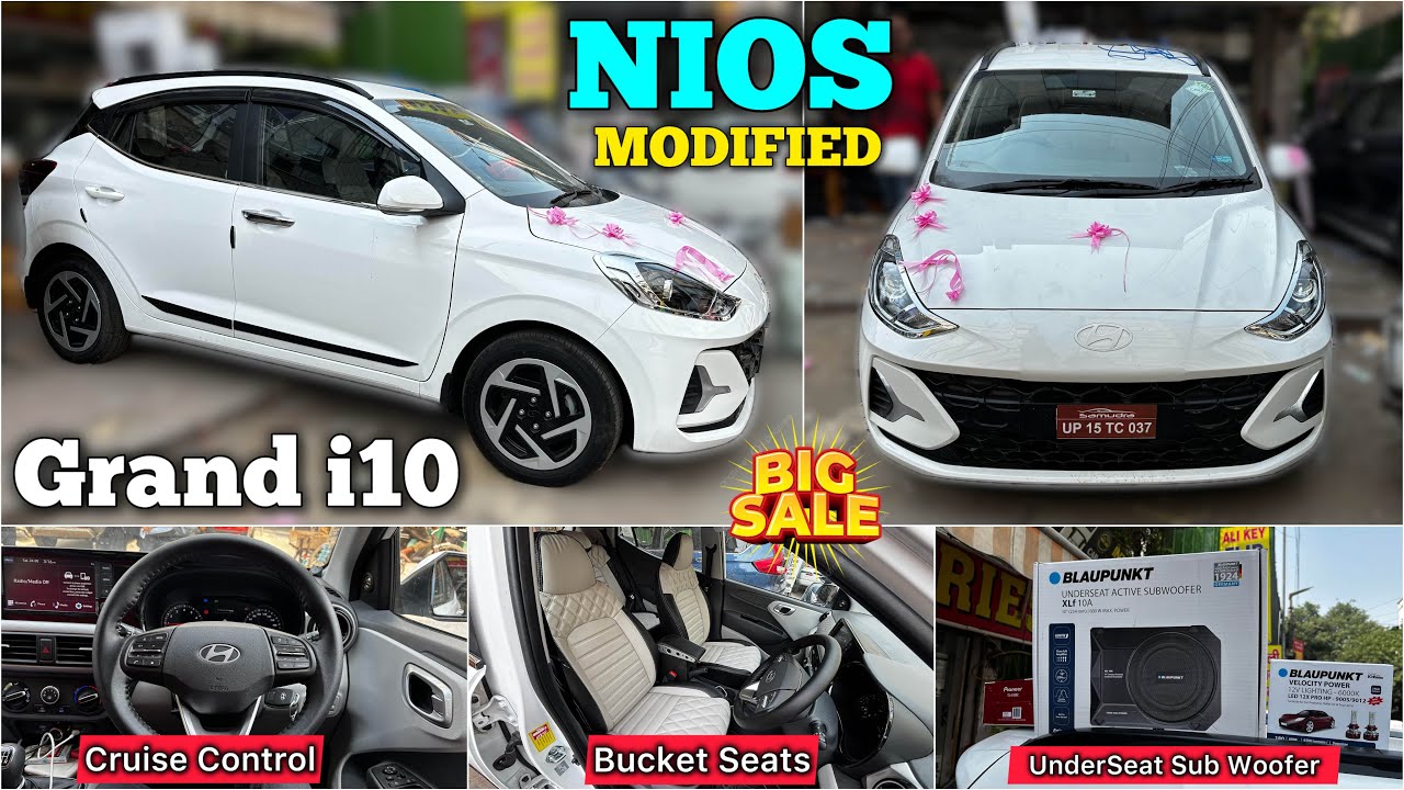 Hyundai Grand i10 Nios Base to Top Modification ✅ Grand i10 Nios Modified ✅ 
