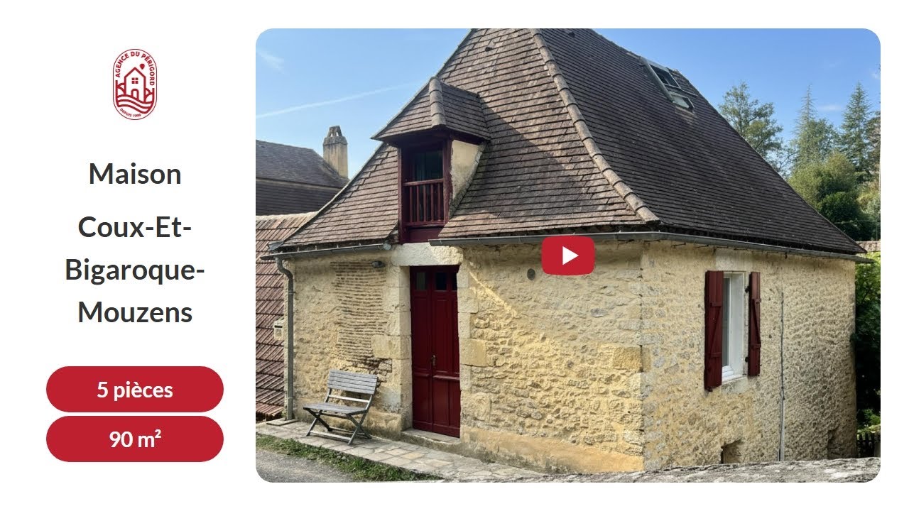 Vente Maison à COUX ET BIGAROQUE-MOUZENS - 171.200  €