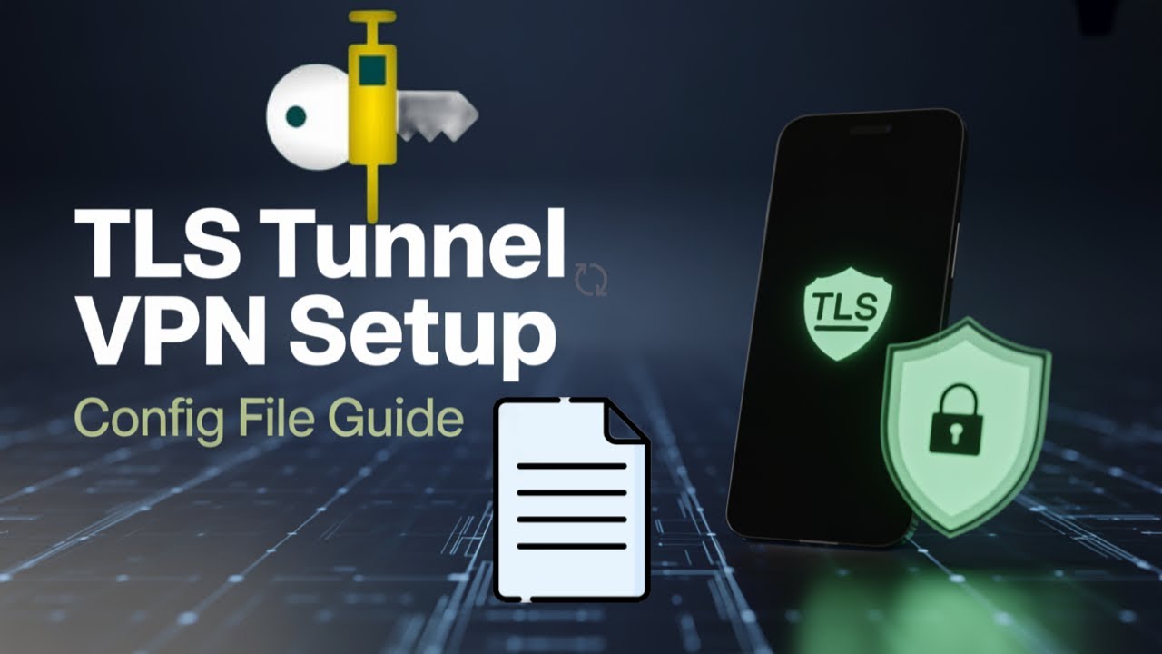 How to Create TLS Config File in TLS Tunnel VPN (Step by Step Guide)