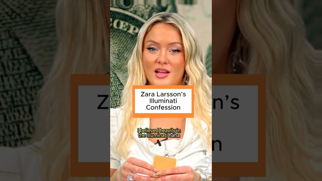 Признание Зары Ларссон об иллюминатах