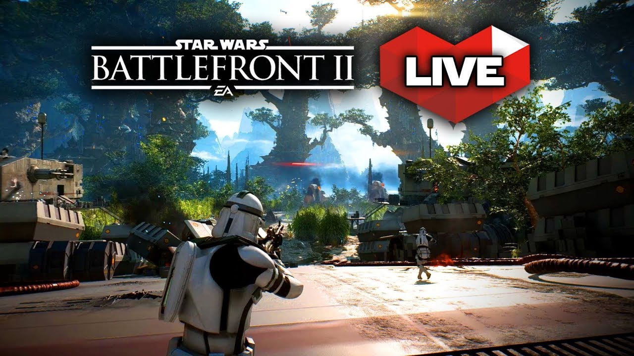 Star Wars Battlefront 2 - LIVE Multiplayer Gameplay with Arcade Mode! | Star Wars HQ