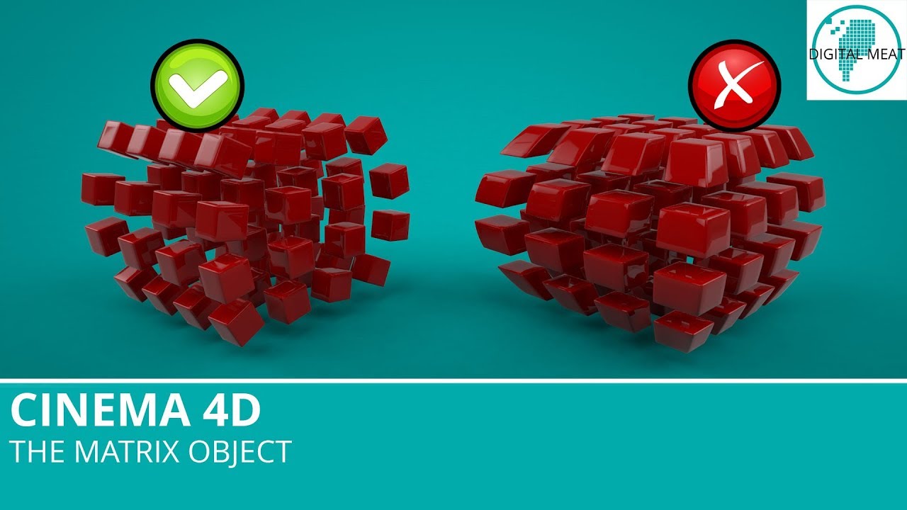 Cinema 4D: The Matrix Object