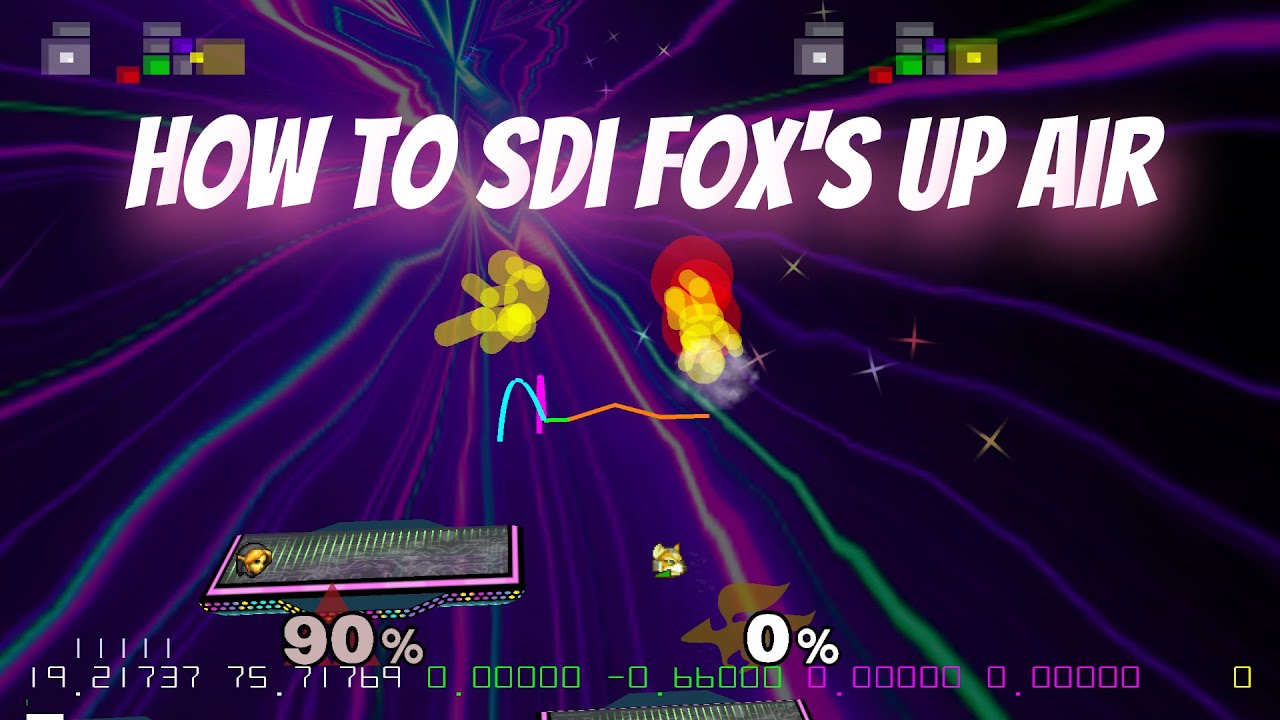 How to SDI Fox's Up Air in Melee