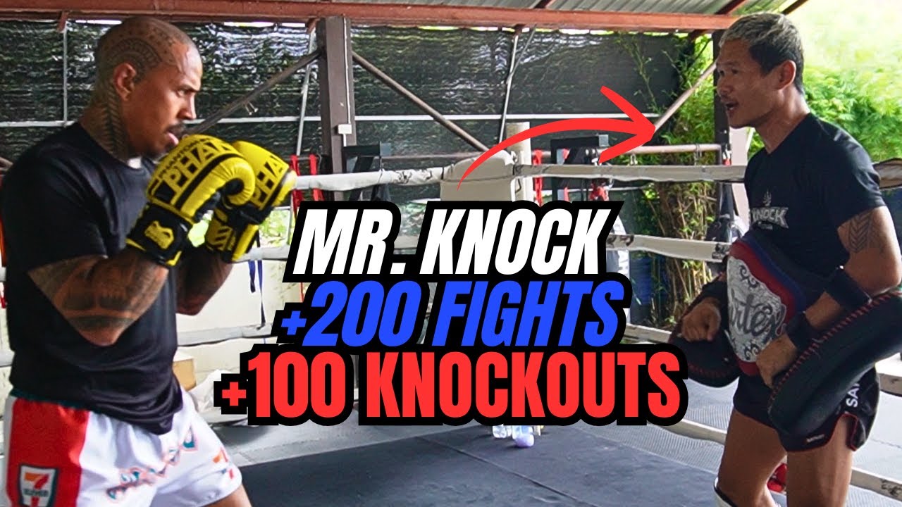 MUAY THAI VLOG  - Training mit Thepnimit Sitmonchai AKA Mr. Knock!