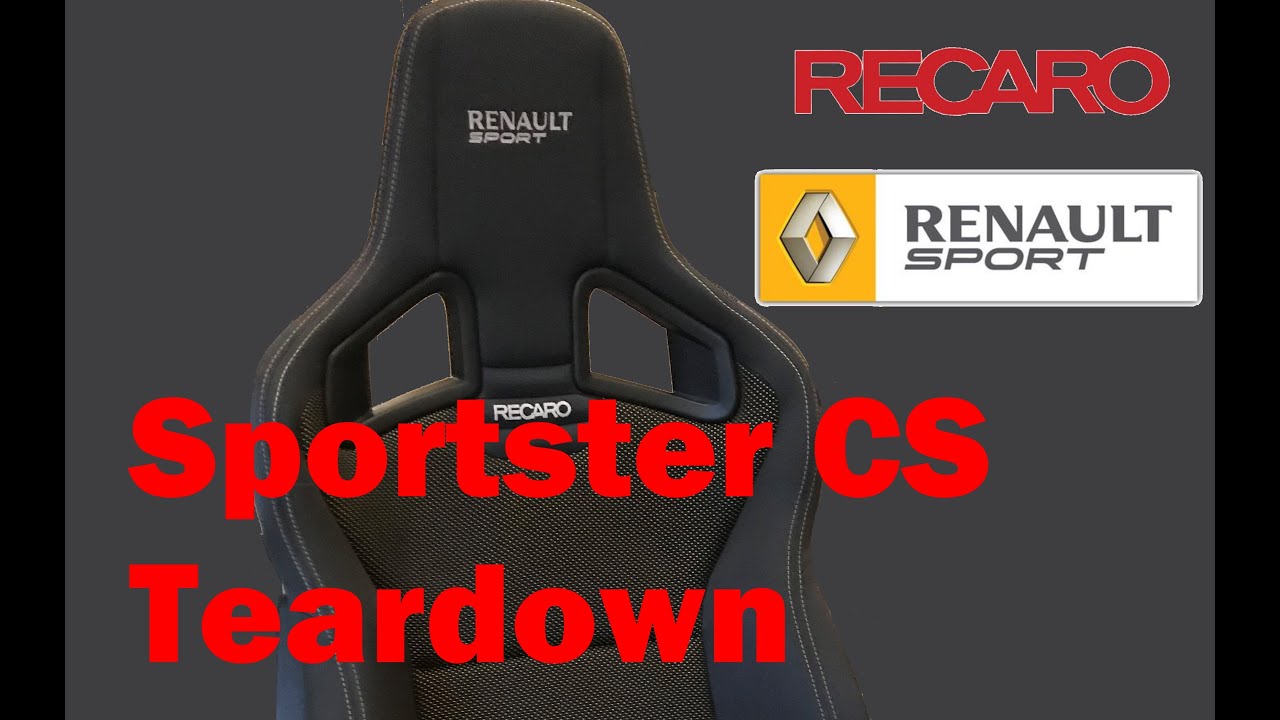 RenaultSport Clio 200 - Recaro Sportster CS re foam
