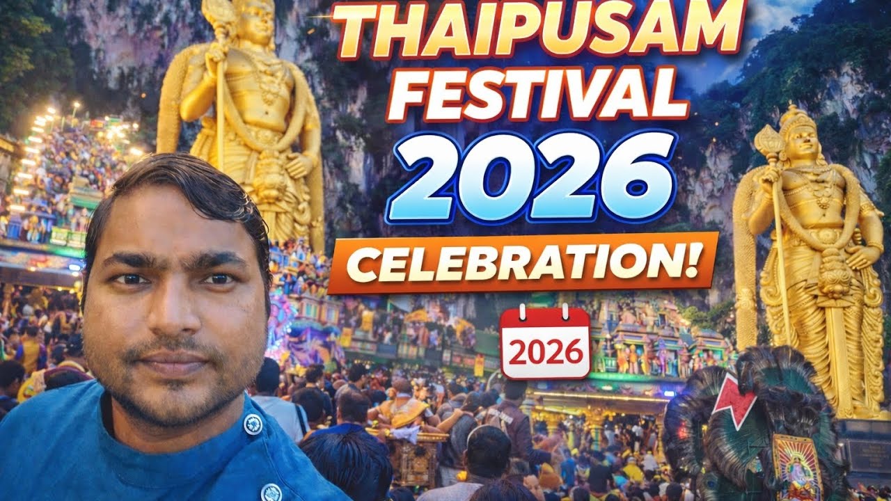Thaipusam Festival 2026 at Batu Caves 🇲🇾 | Lord Murugan Blessings.
