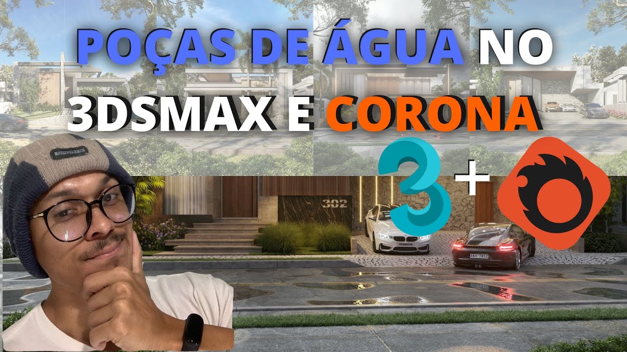 COMO FAZER O MATERIAL DE ASFALTO MOLHADO NO 3DSMAX