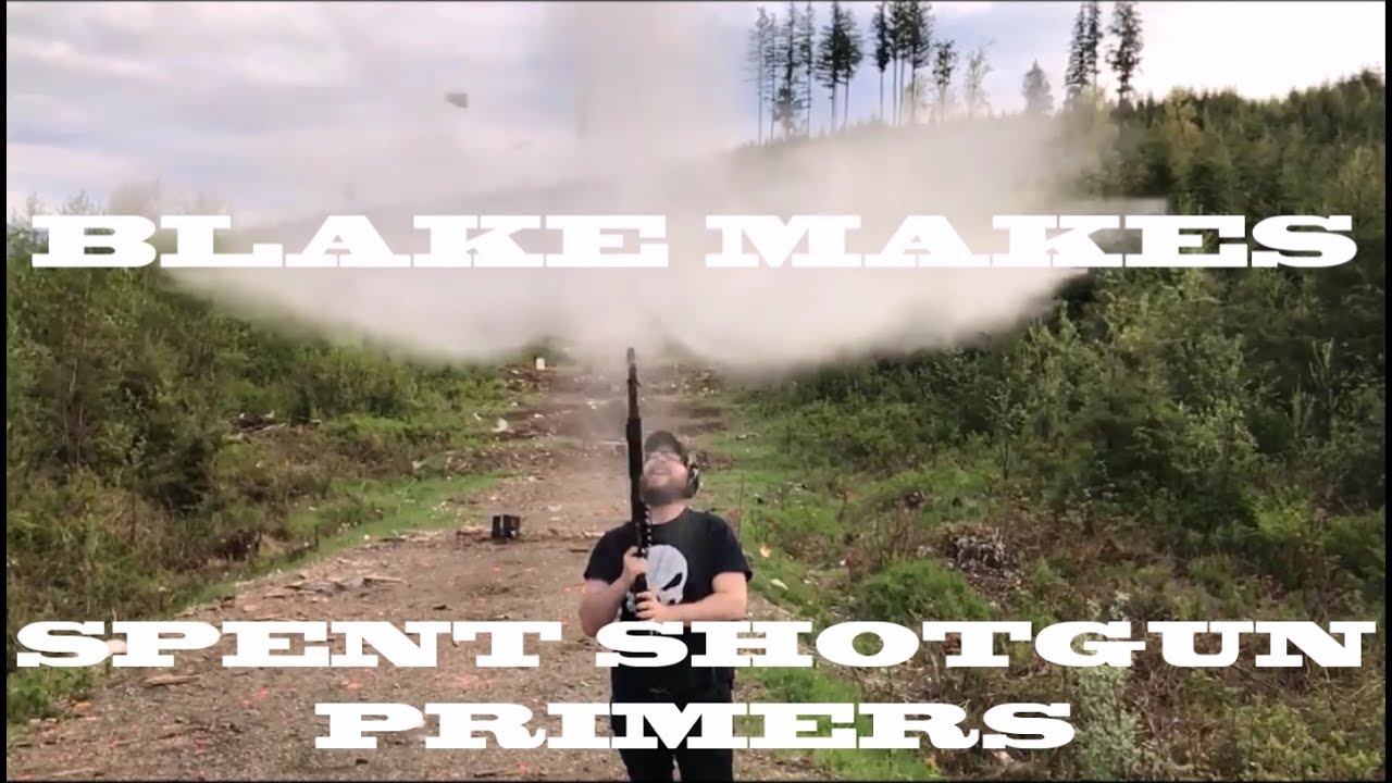 Experimental Shotgun Rounds: Spent Shotgun Primers